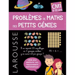 ISBN Problèmes de maths des Petits Génies CM1, Pour enfants, Français, 64 pages
