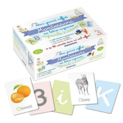 Mon grand coffret Montessori lettres rugueuses (Coffret)
