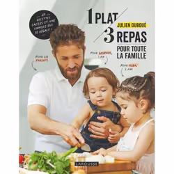 ISBN 1 plat, 3 repas pour toute la famille, Cooking, Français, 144 pages