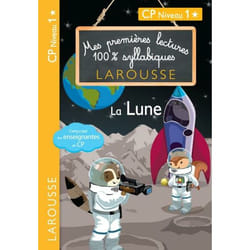 Premières lectures 100% syllabiques - La Lune (Broché)
