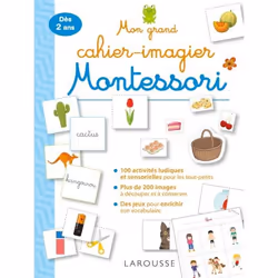 ISBN Mon grand cahier Montessori des premiers mots, Pour enfants, Français, 160 pages