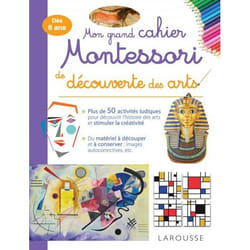 Mon grand cahier Montessori de découverte des arts (Broché)