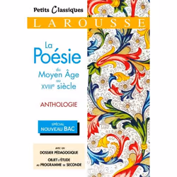 ISBN La Poésie du Moyen Âge au XVIIIème, classiques, Français, 96 pages