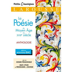 La Poésie du Moyen Âge au XVIIIème (Broché)