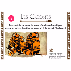 Escape Game Junior - Aide Ulysse à échapper à Poséidon (Coffret)