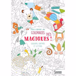 ISBN Mon cahier de coloriages très magiques - Couleurs, chiffres et lettres, Pour enfants, Français, 32 pages