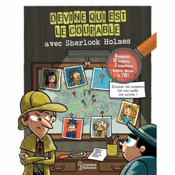 ISBN Devine qui est le coupable avec Sherlock Holmes !, Français, 80 pages