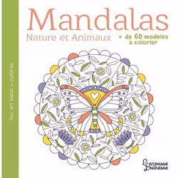 ISBN Mandalas Nature et animaux, Art & design, Français, 64 pages