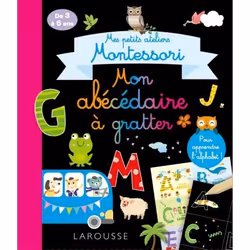 ISBN Mes petits ateliers Montessori Mon abécédaire à gratter, Pour enfants, Français, 8 pages