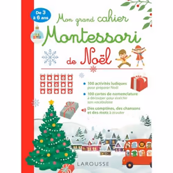 ISBN Mon grand cahier Montessori de Noel, Pour enfants, Français, 160 pages