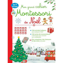 Mon grand cahier Montessori de Noel (Broché)