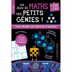 ISBN Mes jeux de maths des petits génies CM1, Pour enfants, Français, 160 pages