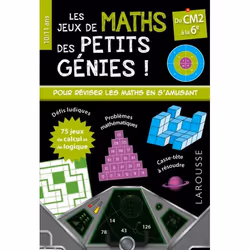 ISBN Mes jeux de maths des petits génies CM2, Pour enfants, Français, 160 pages