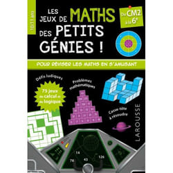 Mes jeux de maths des petits génies CM2 (Broché)