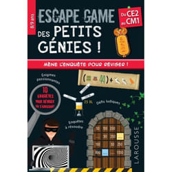 Escape game des petits génies CE2-CM1 (Broché)