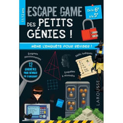 Escape game des petits génies 6e-5e (Broché)