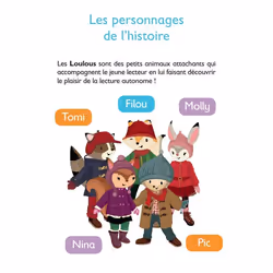 Mes premières lectures 100 % syllabiques Niveau 2 vive noel les loulous