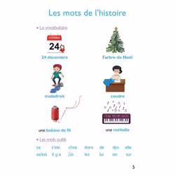 Mes premières lectures 100 % syllabiques Niveau 2 vive noel les loulous
