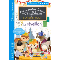 ISBN Mes premières lectures 100 % syllabiques Niveau 4 Le réveillon, Pour enfants, Français, 32 pages