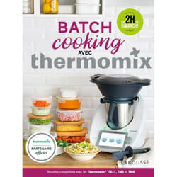 Batch Cooking avec Thermomix (Cartonné)