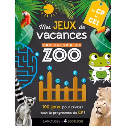 ISBN Jeux de vacances Une SAISON AU ZOO - CP pour réviser en s'amusant, Animaux, Français, 48 pages