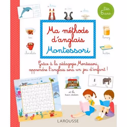 ISBN Ma méthode MONTESSORI d'anglais, Pour enfants, Français, 120 pages