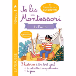 ISBN Je lis avec Montessori - Le pirate, Pour enfants, Français, 64 pages