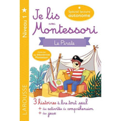 Je lis avec Montessori - Le pirate (Broché)