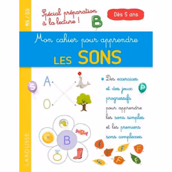 ISBN Mon petit cahier pour apprendre les sons, Pour enfants, Français, 48 pages