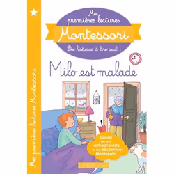 ISBN Mes premières lectures MONTESSORI - Milo est malade, Pour enfants, Français, 32 pages