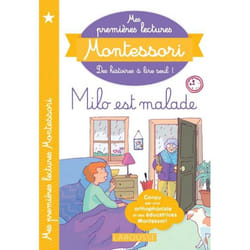 Mes premières lectures MONTESSORI - Milo est malade (Broché)
