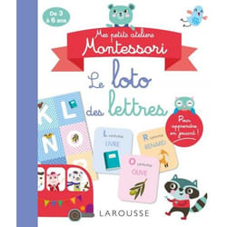 Mes petits ateliers MONTESSORI - Le loto des lettres et des sons (Pochette)