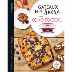 ISBN Gâteaux mini sucre avec Cake Factory, Cooking, Français, 168 pages