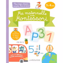 ISBN Ma maternelle avec MONTESSORI, 3-4 ans, Pour enfants, Français, 96 pages