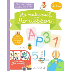 Ma maternelle avec MONTESSORI, 3-4 ans (Broché)