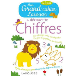 Mon grand cahier Larousse de découverte des chiffres (Broché)