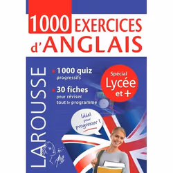 ISBN 1000 exercices d'anglais, spécial LYCEE et +, Pour enfants, Français, 256 pages