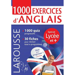 1000 exercices d'anglais, spécial LYCEE et + (Broché)