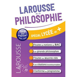 Le Larousse de la philosophie (Broché)