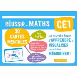 ISBN Cartes mentales Maths CE1, Pour enfants, Français, 80 pages