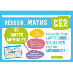 Cartes mentales Maths CE2 (Spirale)