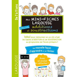 Mini Fiches spécial Additions et soustractions Additions (Broché)