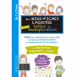 ISBN Mini fiches tables de multiplication, Pour enfants, Français, 24 pages