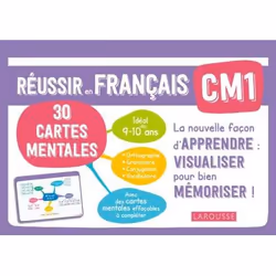 ISBN Cartes mentales Français CM1, Pour enfants, Français, 80 pages