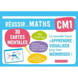 Cartes mentales Maths CM1 (Spirale)