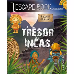 ISBN ESCAPE BOOK junior - Le trésor des INCAS, Pour enfants, Français, 128 pages
