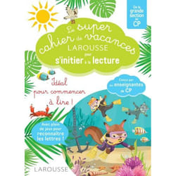 Le Super cahier de vacances En route vers la lecture avec les Loulous GS-CP (Broché)