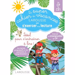 ISBN Le Super cahier de vacances En route vers la lecture avec les Loulous CP-CE1, Français, 48 pages