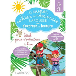 Le Super cahier de vacances En route vers la lecture avec les Loulous CP-CE1 (Broché)