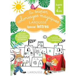 Les super coloriages magiques, spécial lettres En route vers la lecture avec les Loulous (Broché)